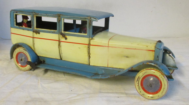vintage tin toy limousine DBS lehmann