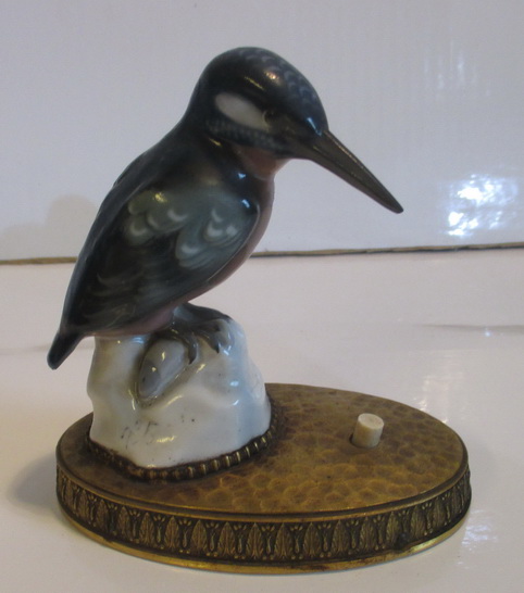 art deco porcelain kitchen table bell kingfisher