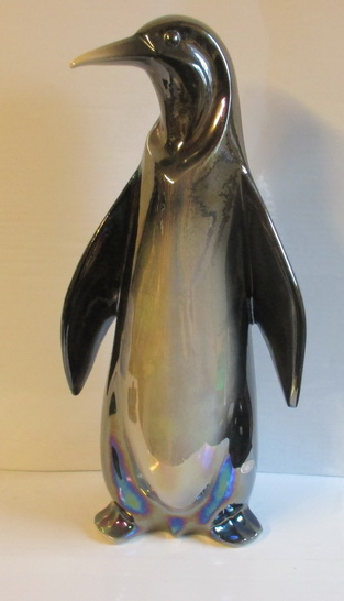 vintage ceramic statue pingouin Jema Holland
