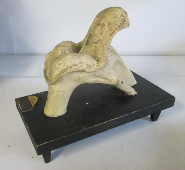 antique anatomical model knee gipsum
