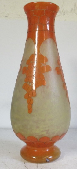 Schneider Le verre francais vase date palm design